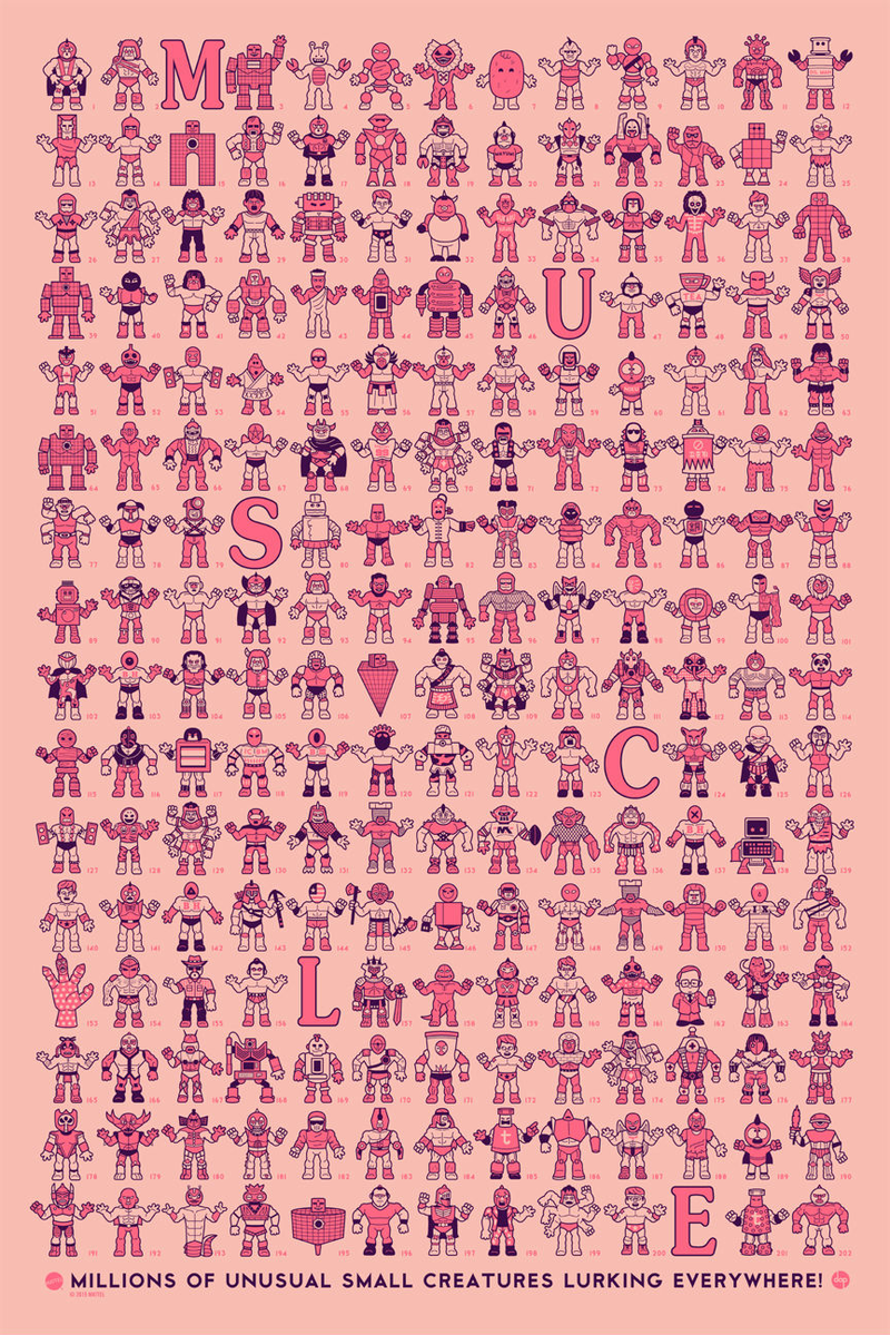 Illustration for article titled Mattel Toys LikeĀ He-Man, Barbie and Hot Wheels Get A Beautiful Art Show